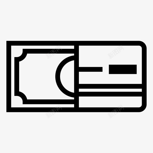 货币借记卡金融卡图标svg_新图网 https://ixintu.com 信用卡 借记卡 支付卡 货币 金融卡
