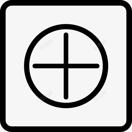 添加文件新建加号图标svg_新图网 https://ixintu.com 加号 新建 方形 添加文件