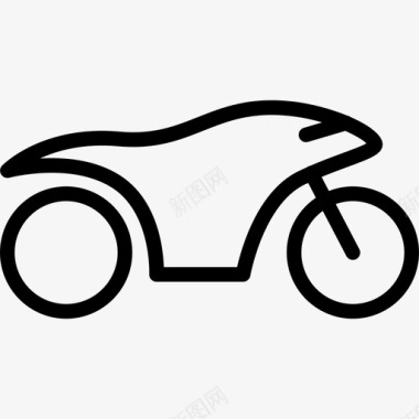 摩托车运输装置2直线图标图标