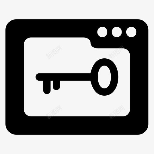 媒体密码访问控制密钥图标svg_新图网 https://ixintu.com 媒体密码 安全 密钥 访问控制 锁
