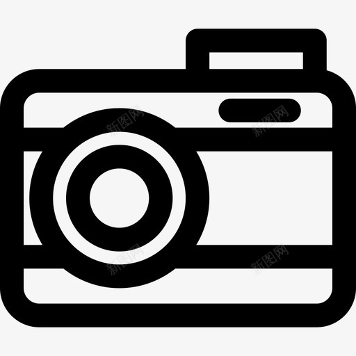 照相机线性旅行和旅游其他图标svg_新图网 https://ixintu.com 其他 照相机 线性旅行和旅游