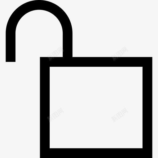 锁定用户集合线性图标svg_新图网 https://ixintu.com 用户集合 线性 锁定