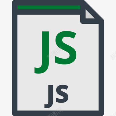 Js文件类型2线性颜色图标图标