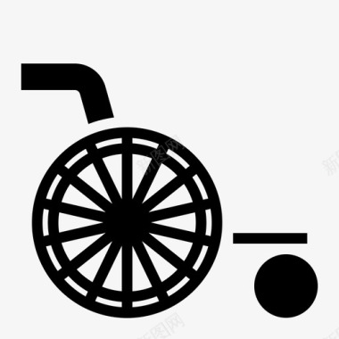 轮椅医疗器械伤害图标图标