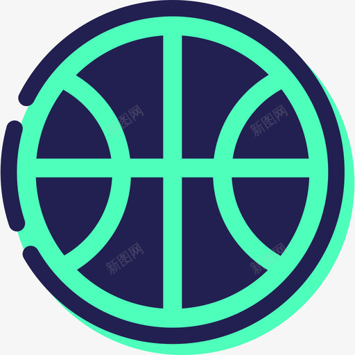 篮球运动2火星人图标svg_新图网 https://ixintu.com 火星人 篮球 运动2