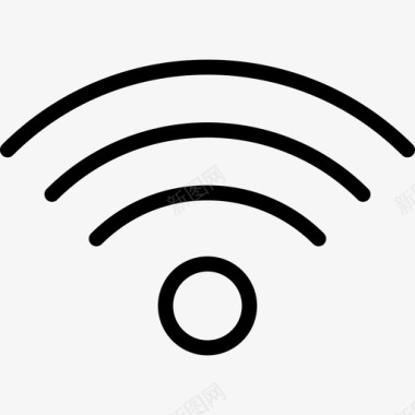 Wifi基本设置2线性图标图标