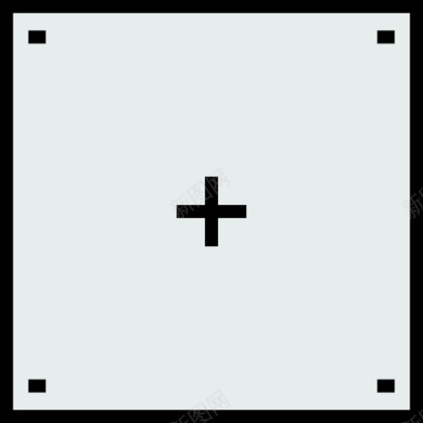 正方形形状大包装颜色2线性颜色图标图标