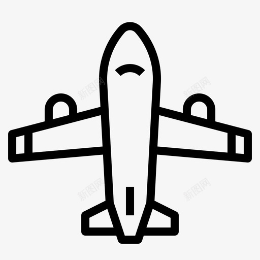 飞机起飞运输图标svg_新图网 https://ixintu.com 旅行 起飞 运输 飞机