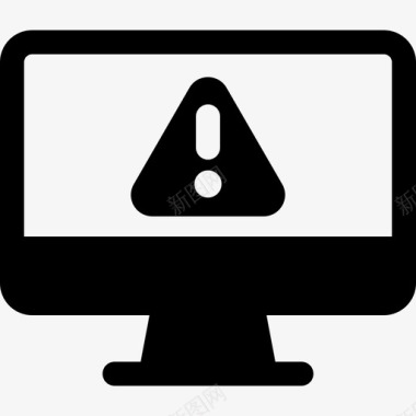 屏幕计算机网络安全图标图标