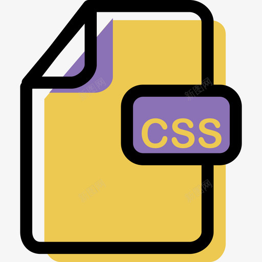 Css颜色文件类型和内容资产图标svg_新图网 https://ixintu.com Css 颜色文件类型和内容资产