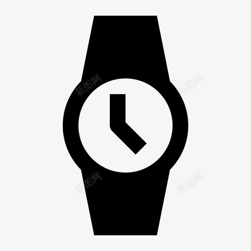 模拟表分钟腕表图标svg_新图网 https://ixintu.com 分钟 服装及配件实装集 模拟表 腕表