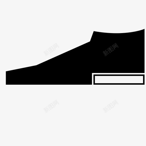 鞋类皮鞋时尚鞋图标svg_新图网 https://ixintu.com 时尚鞋 皮鞋 鞋类