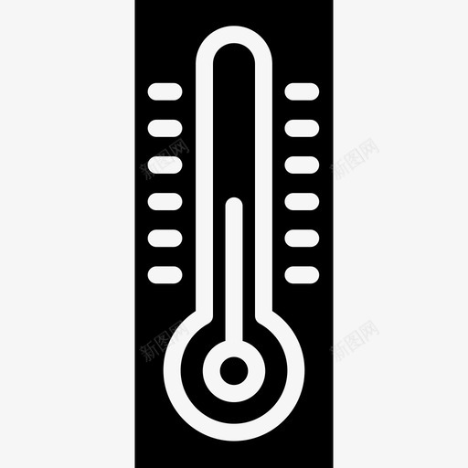 温度计杂项暑假套装图标svg_新图网 https://ixintu.com 暑假套装 杂项 温度计