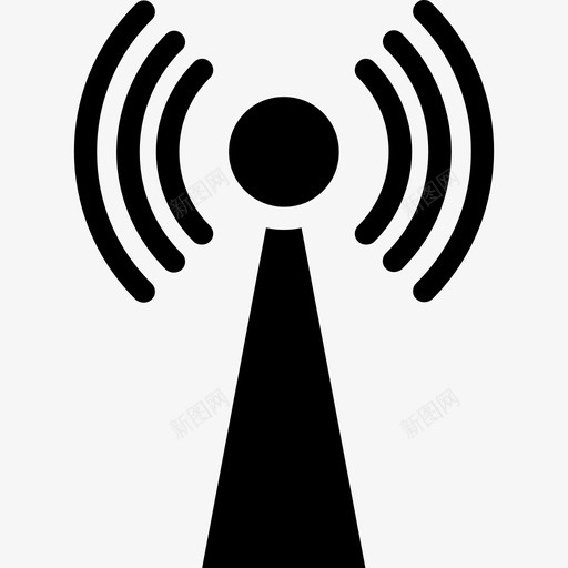 Wifi电子元件填充图标svg_新图网 https://ixintu.com Wifi 填充 电子元件 电子元件图