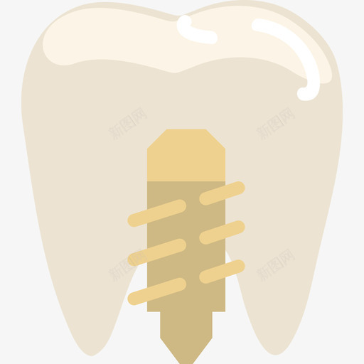 植入物医疗资产扁平图标svg_新图网 https://ixintu.com 医疗资产 扁平 植入物