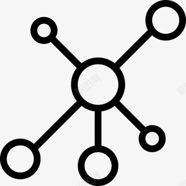 网络基本集2线性图标图标
