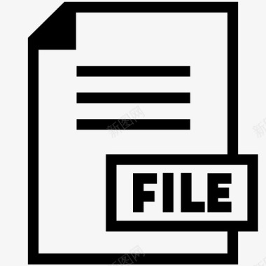文件计算机文件文件扩展名图标图标