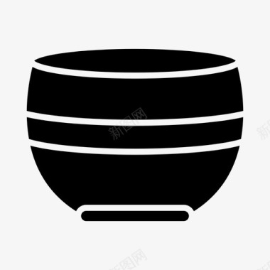 碗烹饪厨房图标图标