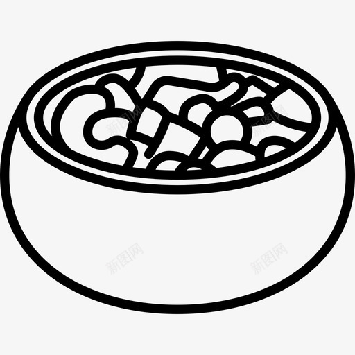 面包汤食物德国菜图标svg_新图网 https://ixintu.com 德国菜 面包汤 食物