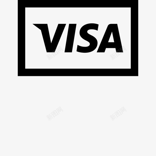 Visa电子商务托收2直系图标svg_新图网 https://ixintu.com Visa 电子商务托收2 直系