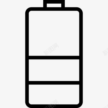电池基本组件2线性图标图标