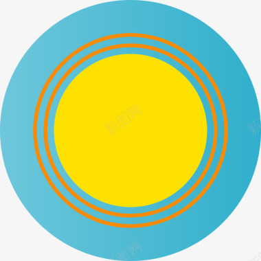 太阳自然太阳收藏图标图标