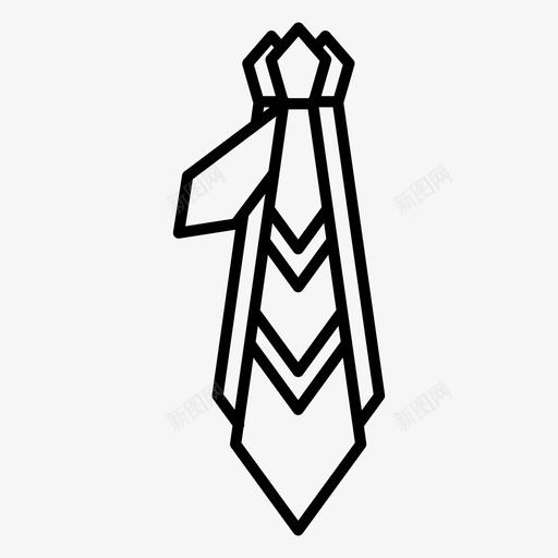 领带老板商务图标svg_新图网 https://ixintu.com 办公室 商务 市场 老板 领带