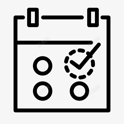 时间表日历日期图标svg_新图网 https://ixintu.com 搜索引擎优化 日历 日期 时间 时间表 月份