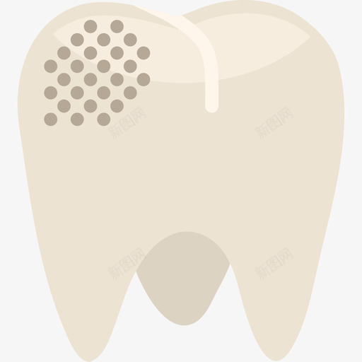 臼齿医学断言扁平图标svg_新图网 https://ixintu.com 医学断言 扁平 臼齿