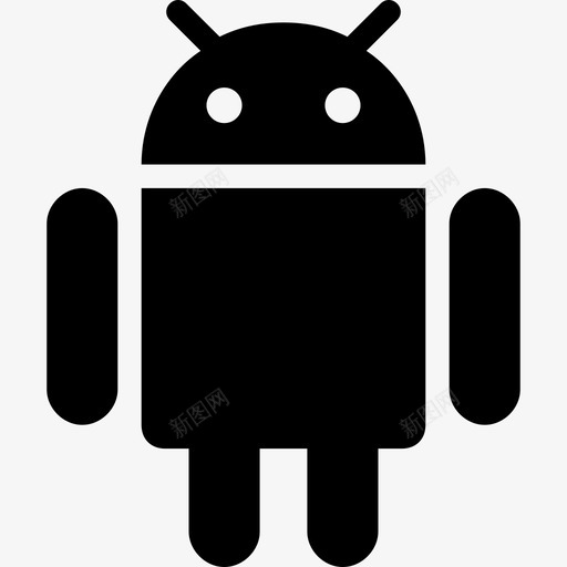 Android23徽标填充图标svg_新图网 https://ixintu.com 23徽标 Android 填充