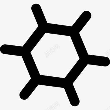 单元格科学元素2粗体圆形图标图标