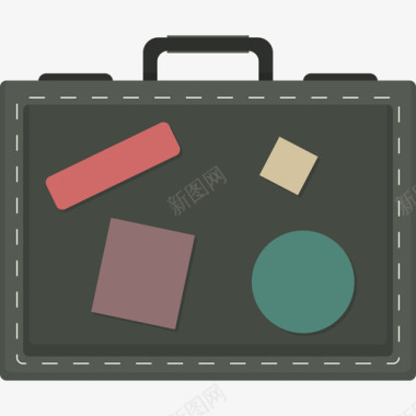 旅行箱工具用具旅游汇编图标图标