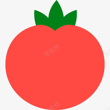 番茄食物水果和蔬菜图标图标