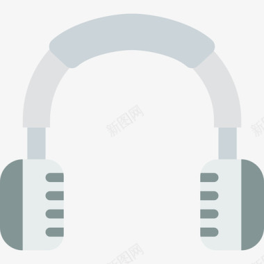 耳机技术元件平板图标图标