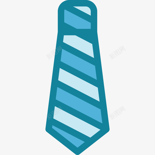 领带创业和新的商业色彩浅平边界图标svg_新图网 https://ixintu.com 创业和新的商业色彩 浅平边界 领带
