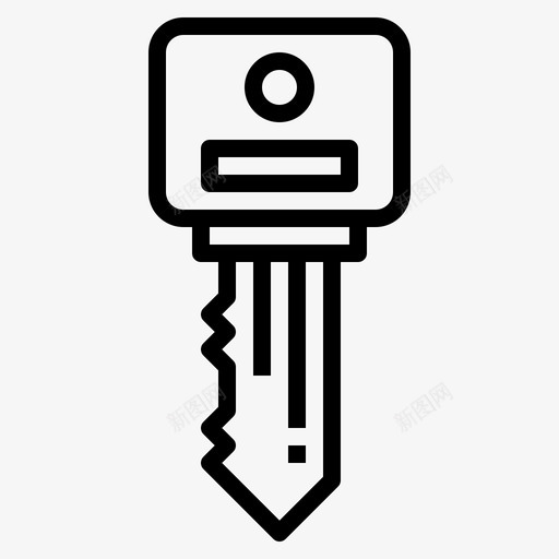 钥匙密码房间图标svg_新图网 https://ixintu.com 保安 密码 房间 酒店服务 钥匙