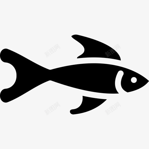 鱼动物海洋生物图标svg_新图网 https://ixintu.com 动物 海洋生物 鱼