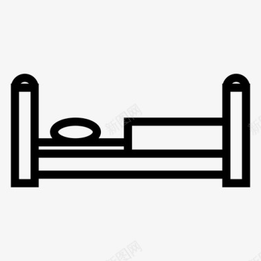 床家具旅馆图标图标