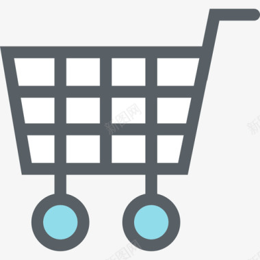 购物车商业购物元素集合图标图标