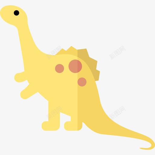 恐龙恐龙套装扁平图标svg_新图网 https://ixintu.com 恐龙 恐龙套装 扁平