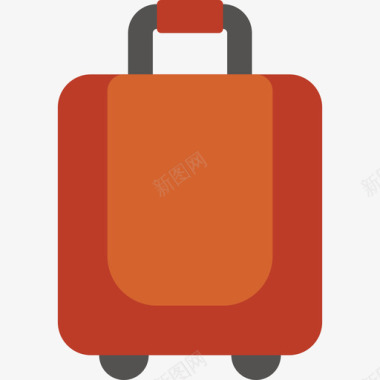 行李旅行和探险扁平图标图标