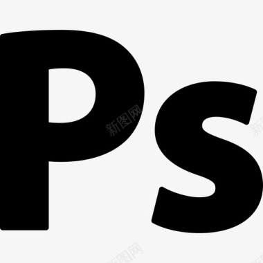 AdobePhotoshop23徽标填充图标图标