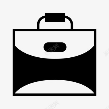 公文包行李手提包图标图标