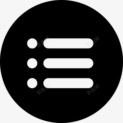 列表音乐播放器图标2填充svg_新图网 https://ixintu.com 列表 填充 音乐播放器图标2