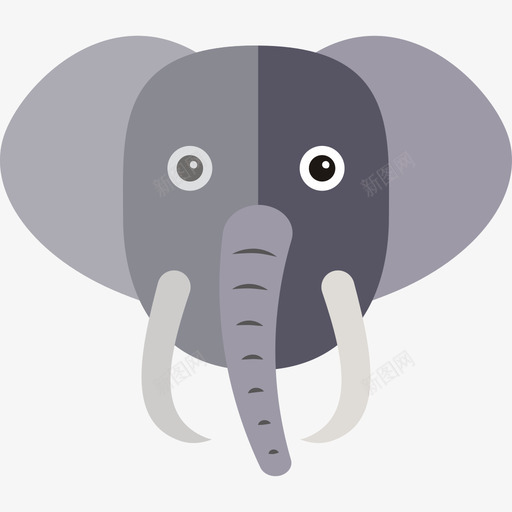 大象动物可爱的动物元素图标svg_新图网 https://ixintu.com 动物 可爱的动物元素 大象