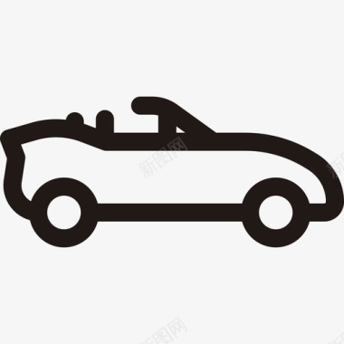 汽车交通工具最小运输工具图标图标