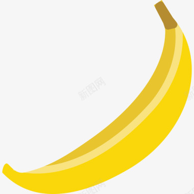 香蕉美食套餐平板图标图标