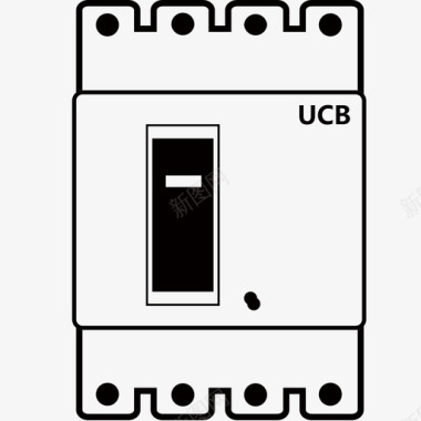 UPS断路器图标