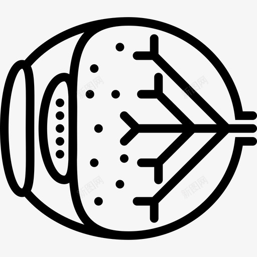 眼睛医疗器械2直线型图标svg_新图网 https://ixintu.com 医疗器械2 直线型 眼睛