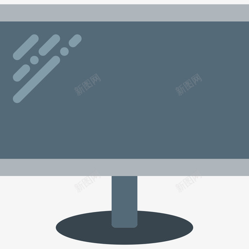 显示器技术元件平板图标svg_新图网 https://ixintu.com 平板 技术元件 显示器